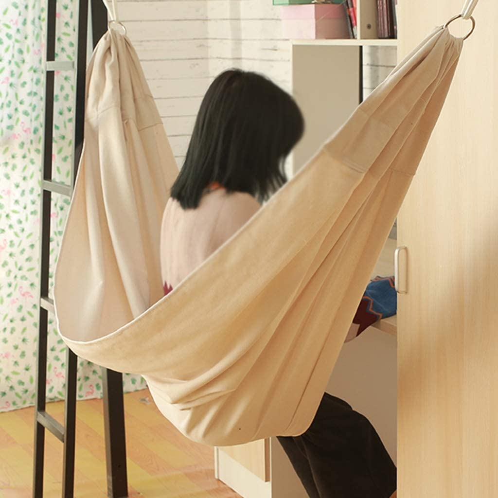 Hamak Ultralekki, Hammock Zapobieganie Wywróceniu Yard Ogród Podwórko Płótno Tkaniny Hamaki Wiszące Łóżko Huśtawka Na Patio Podróże Piesze Wycieczki Hamac na Kemping, na Zewnątrz(Purple)