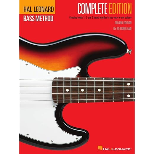 Hal Leonard Electric Bass Method – Complete Edition | Bass Guitar Sheet Music Book with Tablature | Learn to Play Bass for Beginners | Includes Books ... Songbook (Hal Leonard Bass Method)