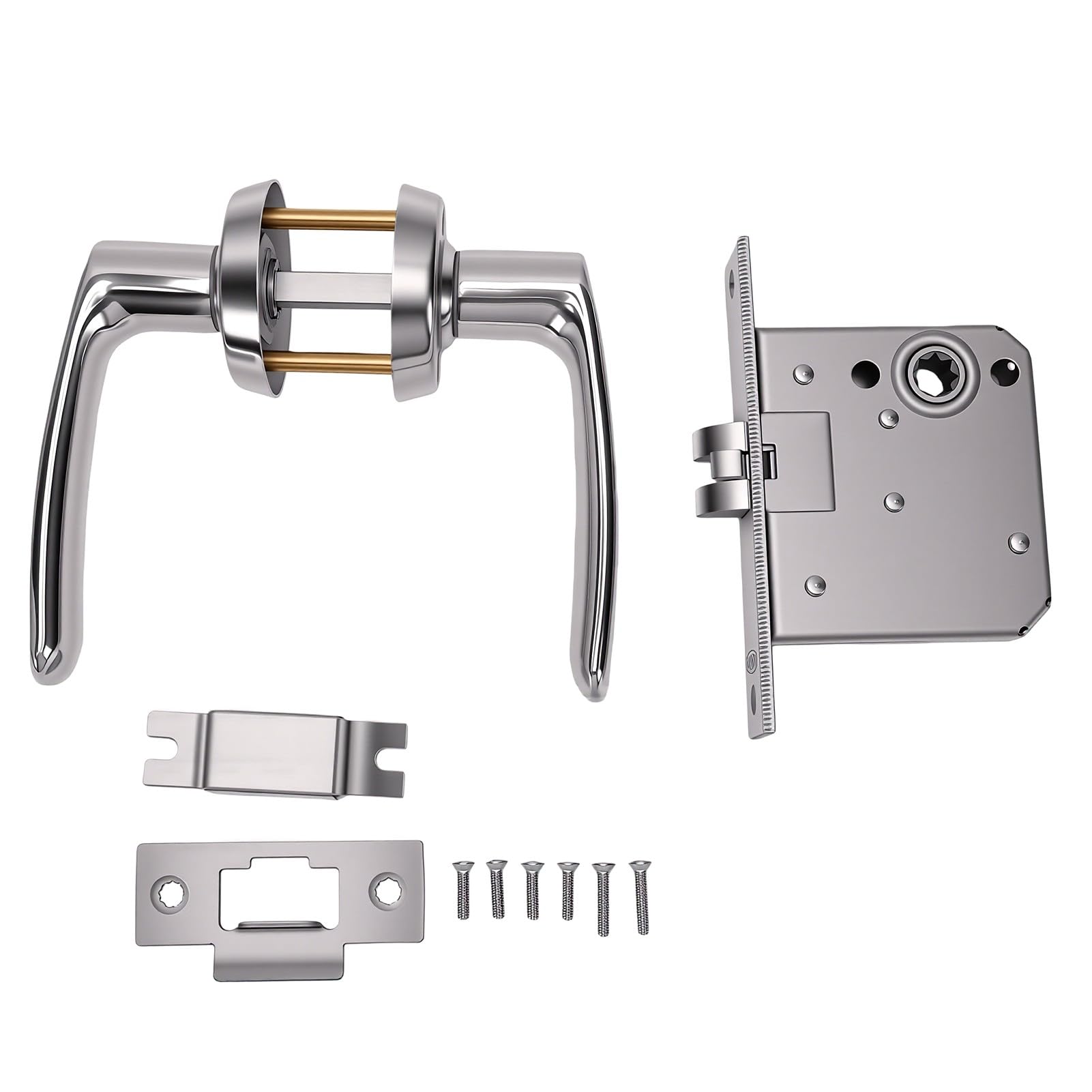 aqxreight Marine Brandschutztürschloss 304 Edelstahl 60 Mm Abstand