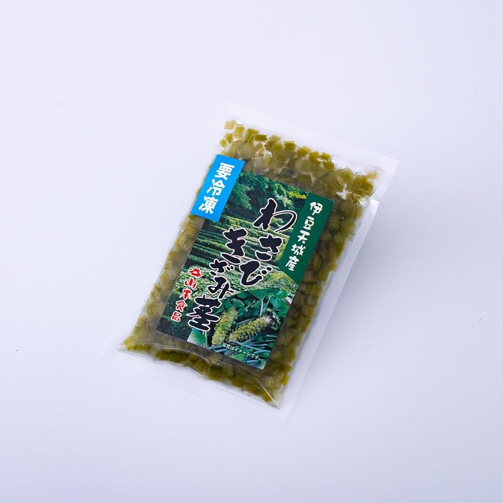 Amazon | きざみわさび茎 (5個セット) 50g ×5 調味料 薬味 わさび ご