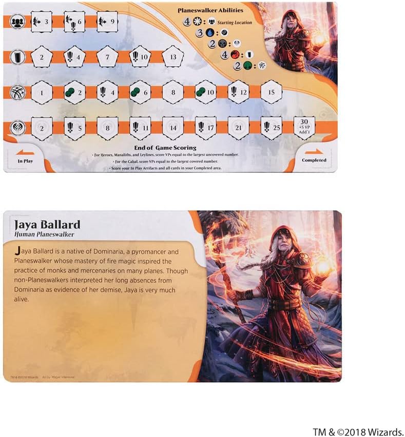 Magic: The Gathering: Heroes of Dominaria Board Game Standard Edition