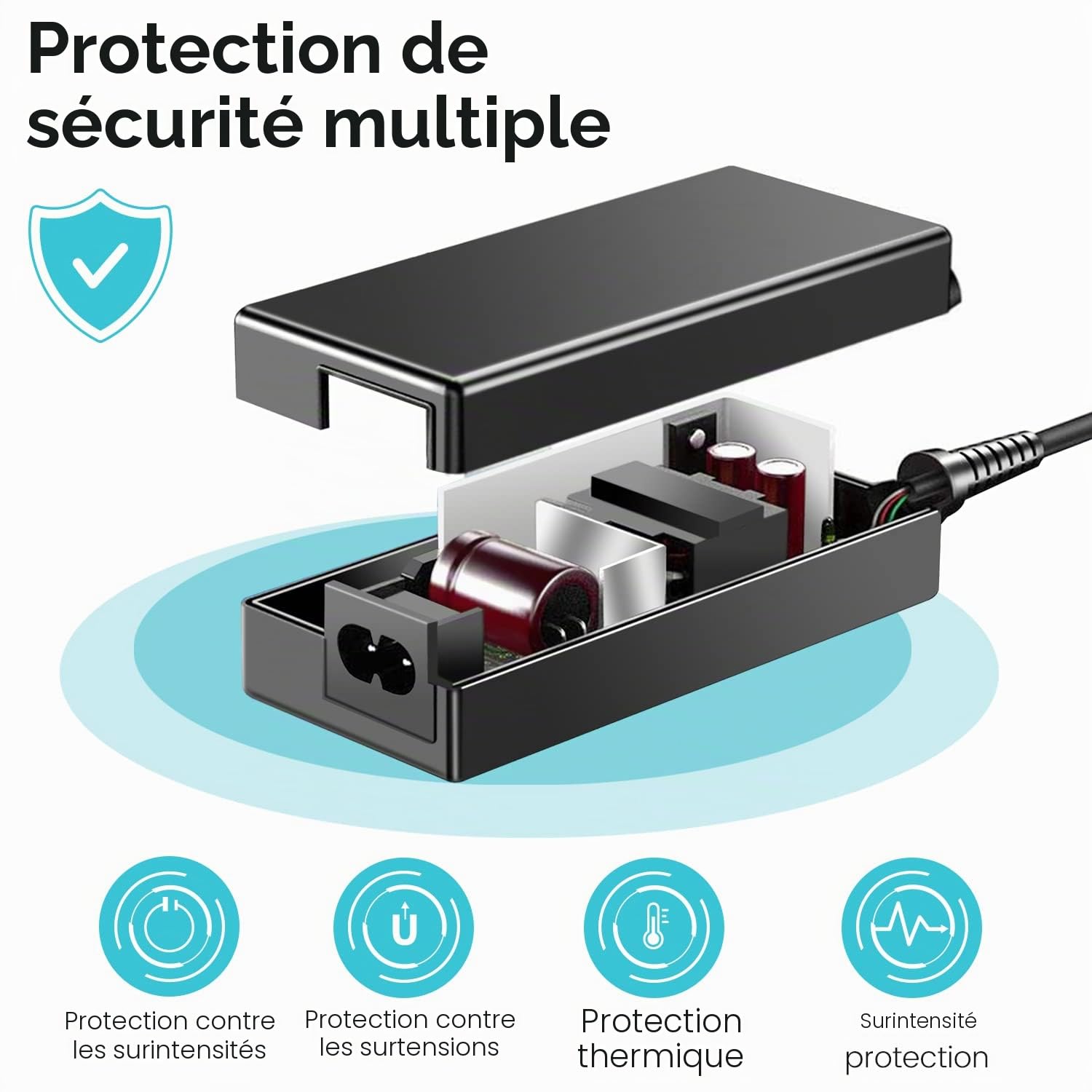 KFD 12V Alimentation Chargeur pour Sony PlayStation VR Casque de Réalité Virtuelle Sony PS4 PlayStation 4 PSVR2 PSVR Adaptateur Secteur ADP-36NH A CUH-ZAC1 CUH-ZVR2