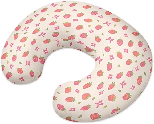 Miniatura 66 de Funda de lactancia suave y adorable para almohadas de lactancia materna con transpirable, se adapta al recién nacido, funda de almohada