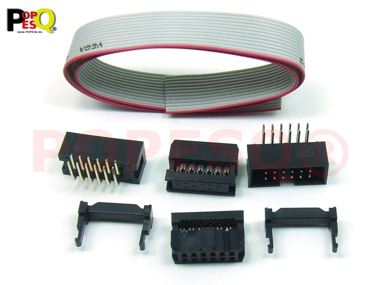 AZDelivery Jumper Wire Kabel 40 STK. Je 20 Cm F2F Female To Female Kompatibel Mit Arduino Und Raspberry Pi Breadboard Inklusive E-Book