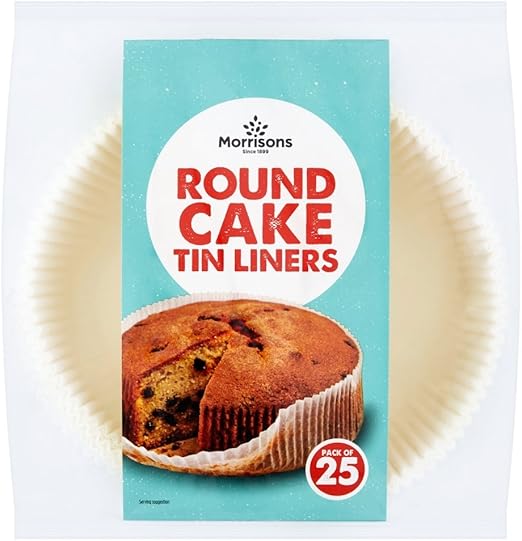 Morrisons 25 Round Cake Tin Liners Amazon.co.uk Grocery