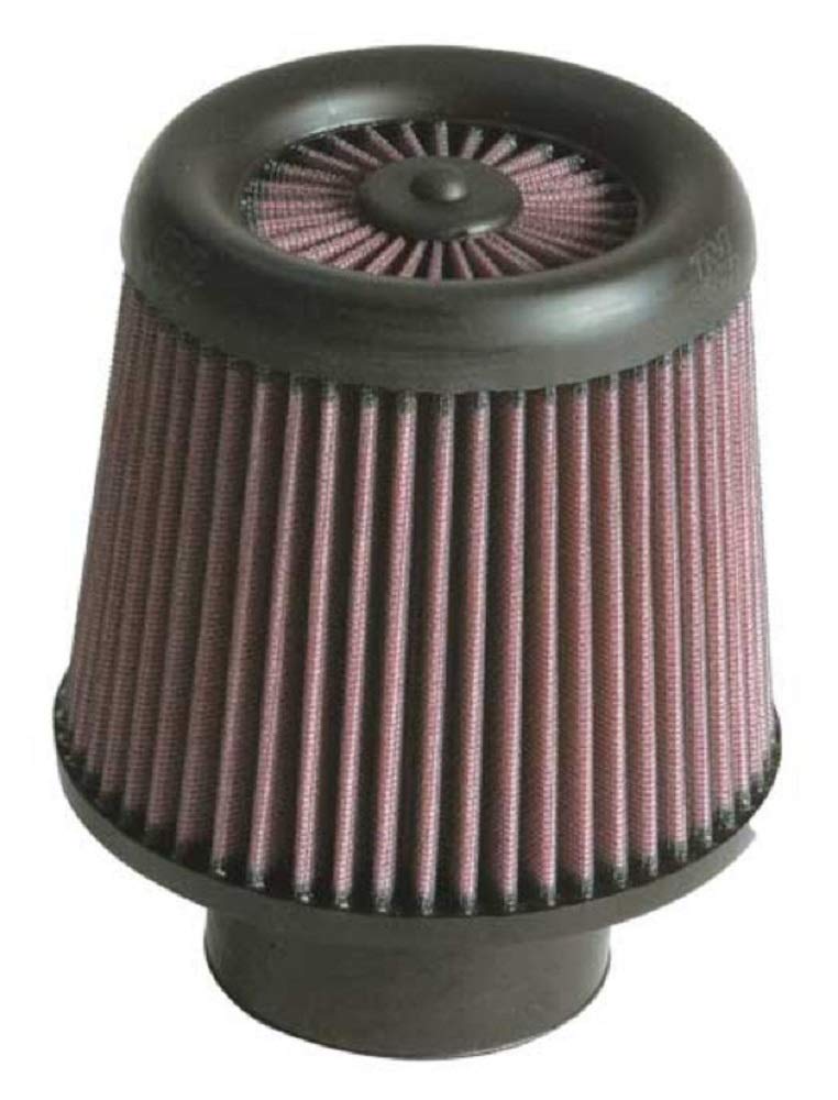 K & N UNIVERSAL X-STREAM CLAMP-ON AIR FILTER: HIGH PERFORMANCE PREMIUM REPLACEMENT FILTER: FLANGE DIAMETER: 3 IN FILTER HEIGHT: 5.5625 IN FLANGE LENGTH: 1.75 IN SHAPE: ROUND TAPERED RX-4990