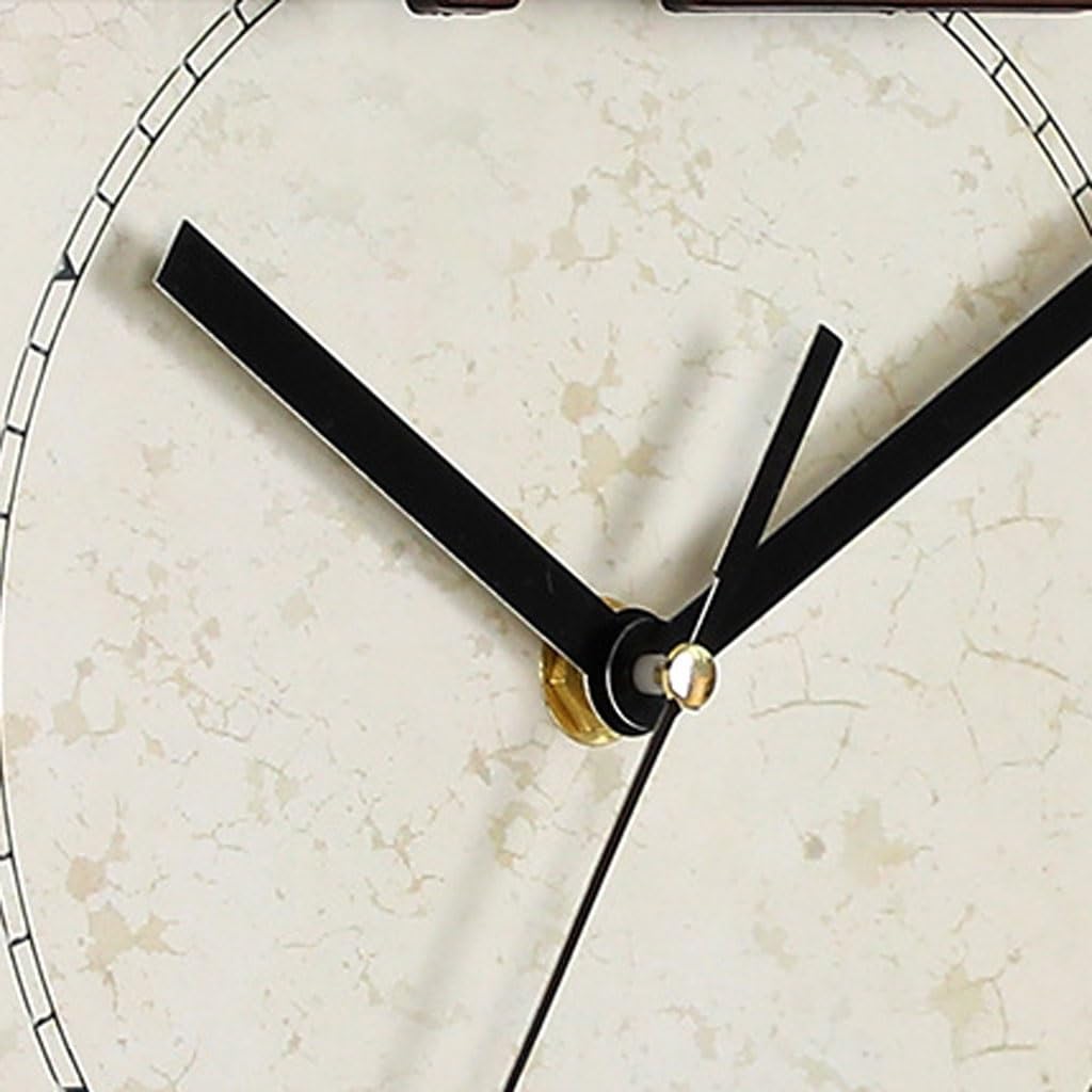 Orologio da parete Orologio retrò da parete Orologio da parete creativo for la casa Orologio da parete semplice for camera da letto e soggiorno Reloj De Pared(B)