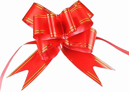 CC wonderland zone Lazo de regalo, 40 unidades, lazo para envolver regalos, para decoración de regalos de Navidad, cesta de regalo, bolsa de regalo,