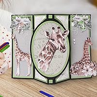 Vista 3 de Troqueles con Forma de Tarjeta 3D para Hacer Tarjetas, Juegos de Troqueles de Corte de Tarjetas de Regalo de Forma Rectangular, Troqueles de Banner