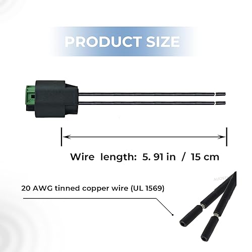 Miniatura 3 de Conector de sensor de nivel de refrigerante, coleta OE 61132359999/61138365340, compatible con BMW Serie 1 2 3 4 5 6 7, M3 M4 M5 M6, X1 X3 X5 X6, Z4