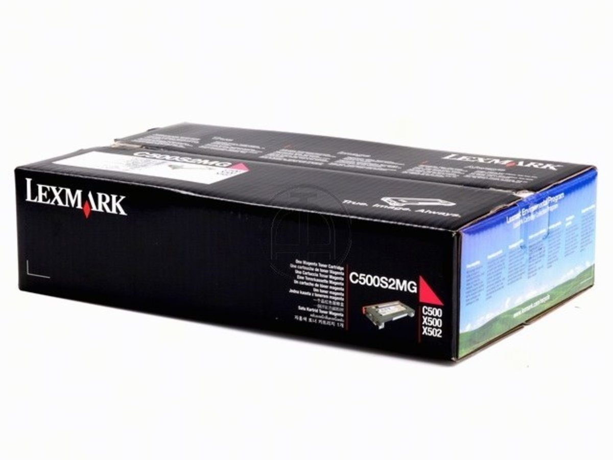 Toner magenta Lexmark C500N original pour vos rapports de bureau réussis - 4