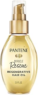 Pantene Miracle Rescue Regenerative Hair Oil - 2.0 FL Oz - Deep Repair Treatment for Dry & Damaged Hair