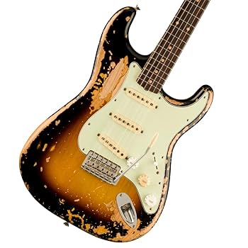 ★Custom HardRelic Sunburst Stratocaster★ ☆Custom HardRelic Sunburst Stratocaster☆