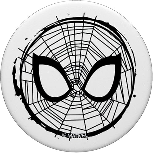 Miniatura 3 de Máscara de Spider-Man de Marvel, agarre y soporte para teléfonos y tabletas, Negro