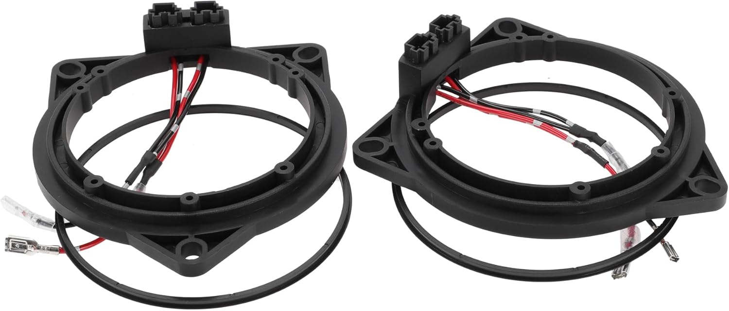 Speaker Spacer Ring Tweeter Speaker Spacer Adaptor for BMW Waterproof Speaker Subwoofer Mounting Spacer Bracket Ring ABS 2Set