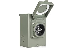 Generator Inlet Box 50A RV Box NEMA PB50