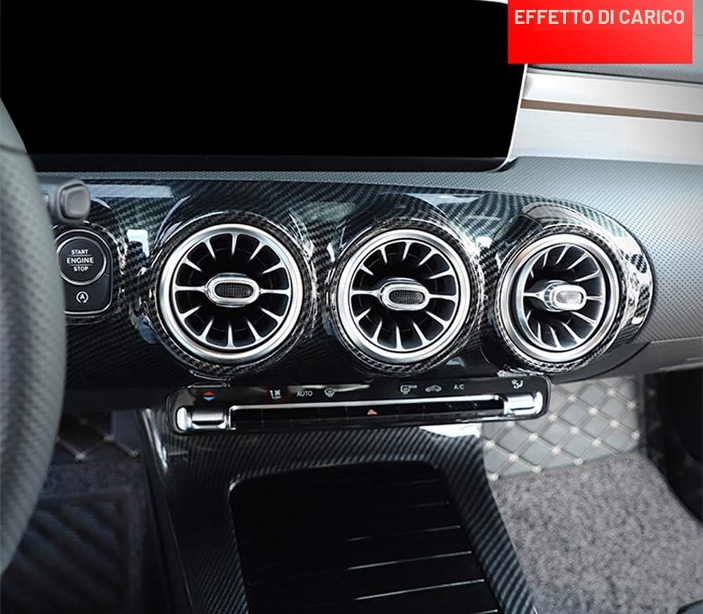 Upgrade Pannello di ventilazione per cruscotto Centrale per Classe A W177 V177 / CLA C118 X118 2019-2024