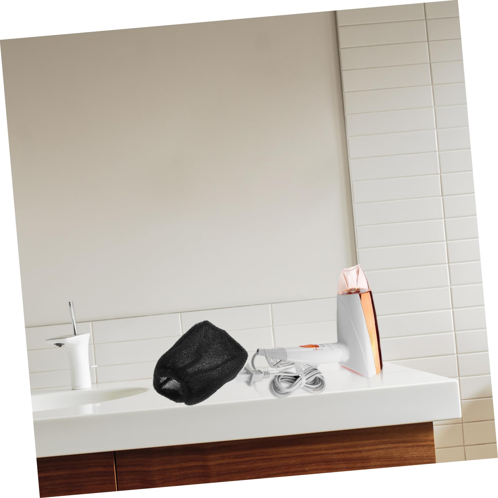 IWOWHERO Portable Hair Dryer Diffuser Anti-scalding Sponge Hair Styling Diffuser Home Salon Supplies Random Color