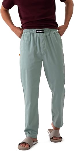 DAMENSCH Regular Fit Cotton Blend Woven Casual Style Pyjama Dual Pockets Breathable Microfibre Waistband Anti-Bacterial St...