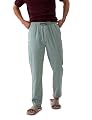 DAMENSCH Men's Regular Fit Cotton Blend Solid Pyjama Pants | Stretchy Fabric, Elastic Waistband lower, track pant, loung