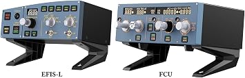 Domestic Genuine Product WINGFLEX A320 FCU CUBE Flight Simulation Flight Control Airbus A320 Flight Simulator Authentic Airplane Operation Feel Precise Control Plug & Play Design PC Compatible