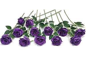 Laelfe Purple Rose Buds: Enchanting Artificial Roses for a Timeless Appeal