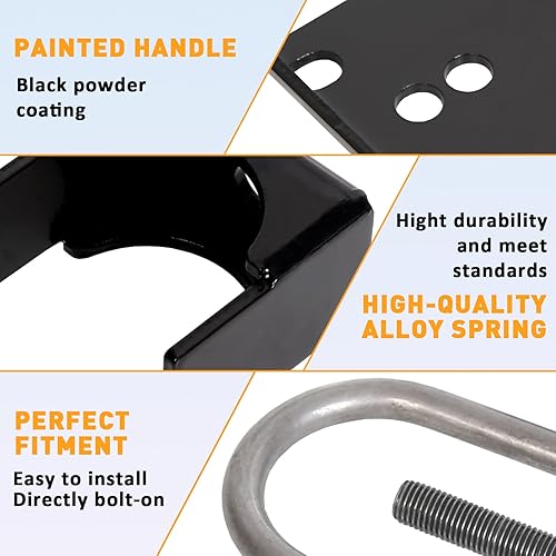 Miniatura 4 de ECOTRIC Kit de giro de eje trasero de 5 pulgadas para camión compatible con Chevrolet/GMC C10 C15 1973-1987 1/2 toneladas Kit de descenso trasero de