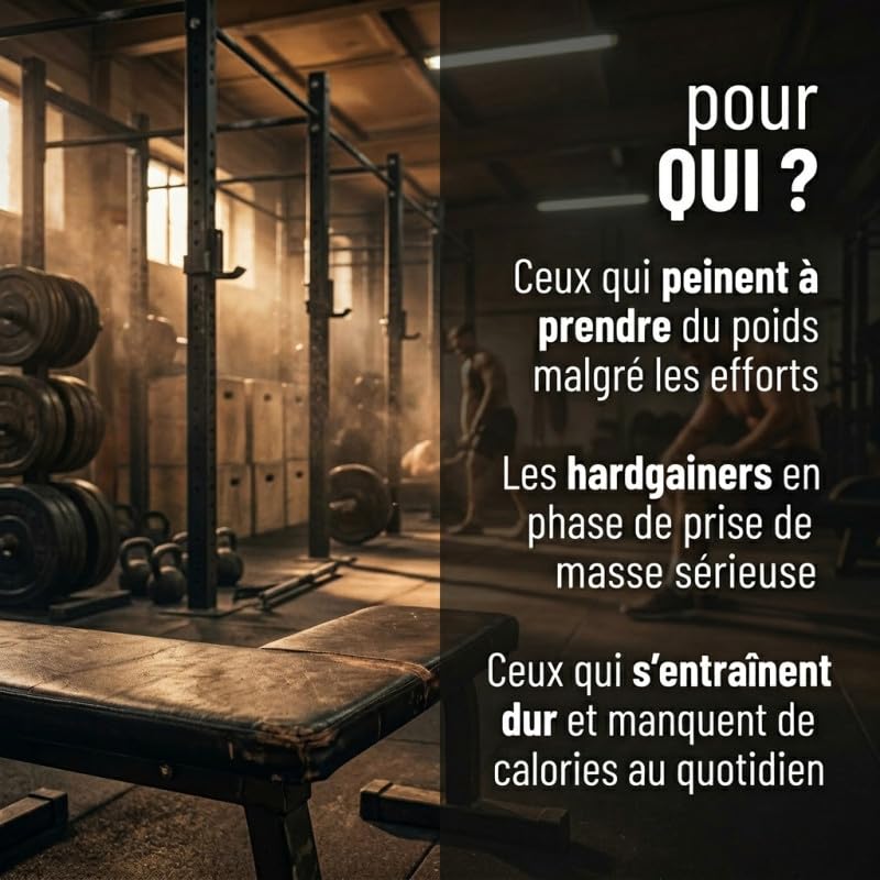 MASS GAINER VITAXTEND – Gainer Riche en Protéines & Glucides – Soutien à la Croissance Musculaire & Énergie – Vitamines B6, C, D3, E – Réduction de la Fatigue & Récupération – 3500g – SportDiet