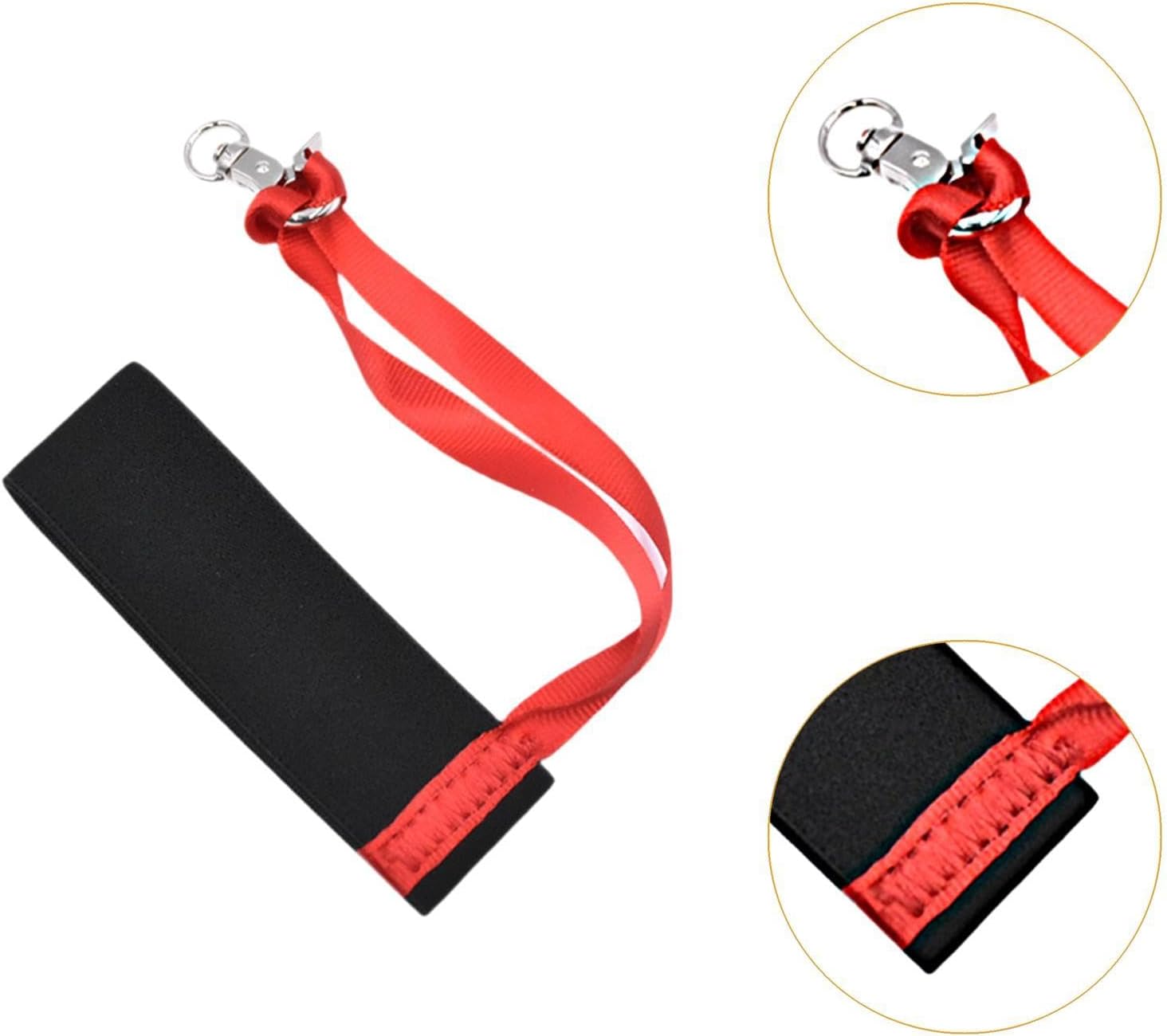 Glove Straps 4-Piece Set with Clips - Ski Handcuffs Wrist Leash for Winter Sports & Outdoor Activities image 3