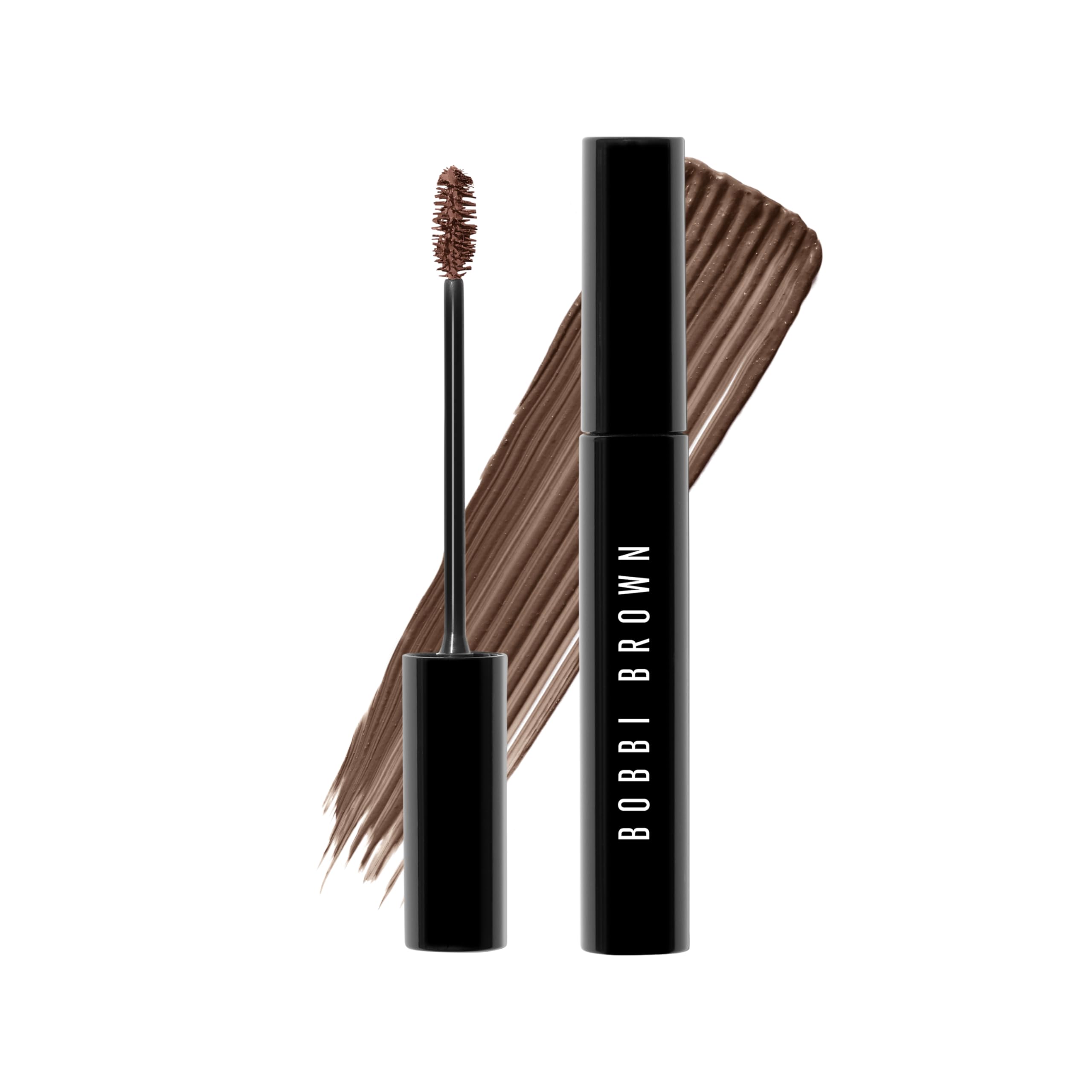 Bobbi Brown Natural Brow Shaper | Versatile Eyebrow Gel for Natural-Looking Brows | Shade, Shape, & Tame 07 Rich Brown​ (A deep warm brown; for warm red and auburn hair)