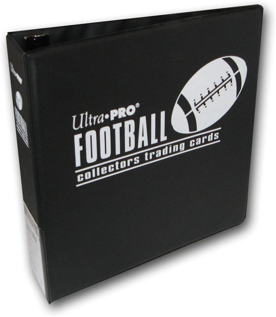Ultra Pro 3" Black Football Album 2 Pack
