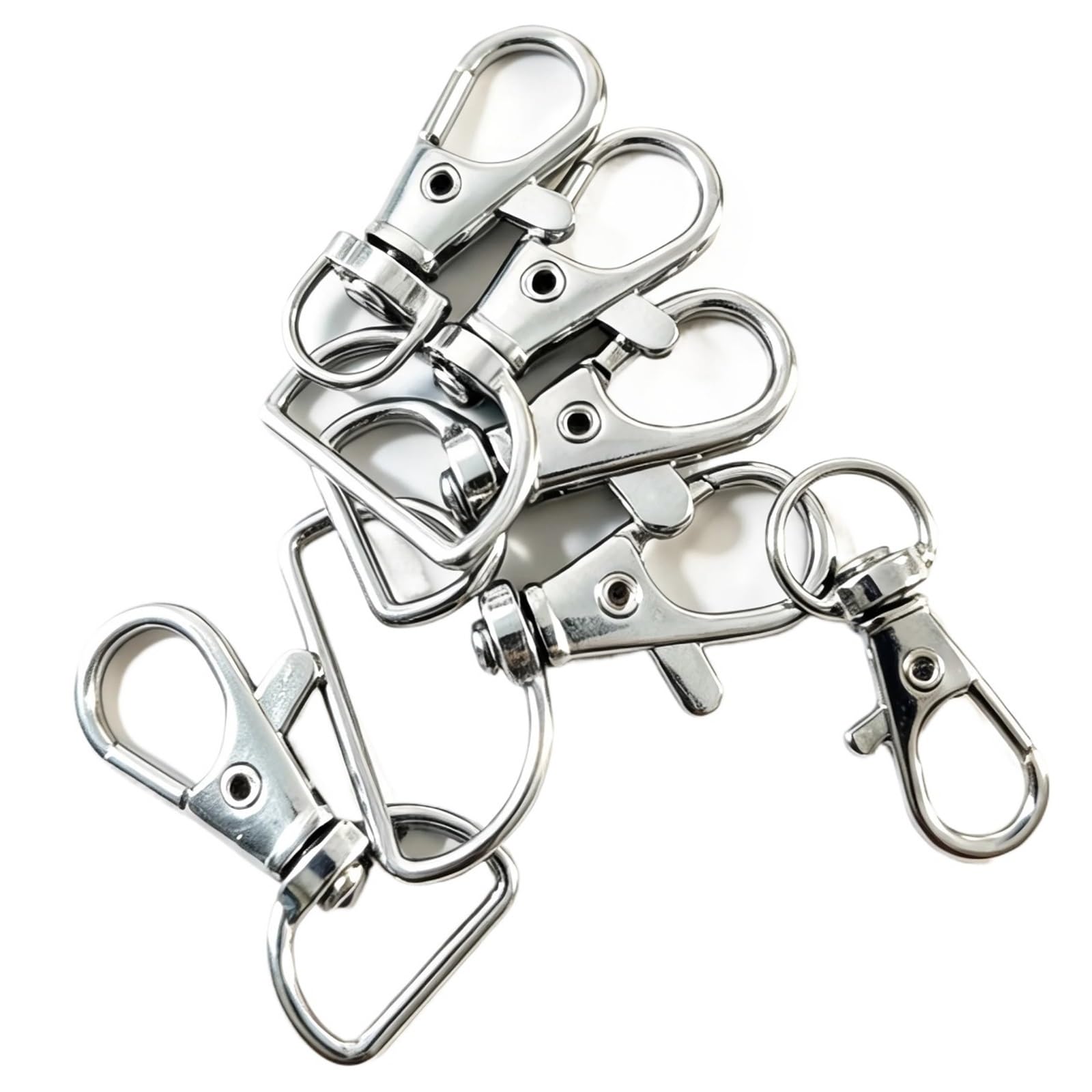 D Ringe 5–100 Stück drehbare Schnallenriemen-D-Ringe
