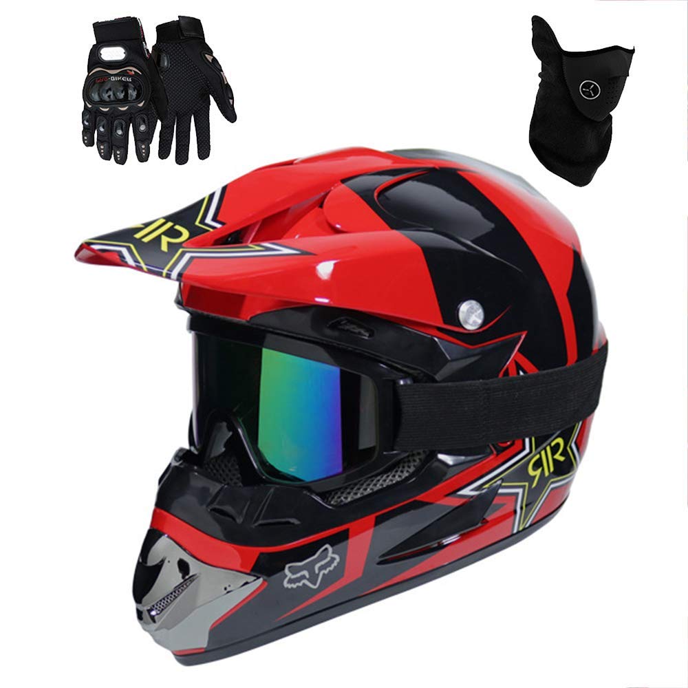 Buy SLSMD Motocross helmet, Helmets and Gloves and Standard Children's