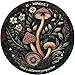 Arcana Folia Oracle Deck: 50-Card Round Deck, Nature-Inspired Artwork, Channel Plant Energy, Divination and Inspiration, Includes 72-page Illustrated Guidebook