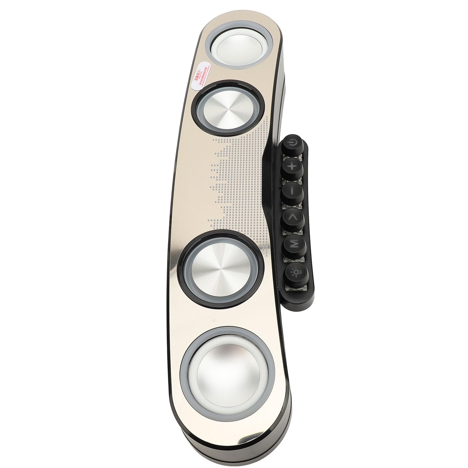 Altoparlanti per Computer Bluetooth RGB con Luci LED Colorate per Giochi e Contenuti Multimediali |Soundbar Wireless per PC Desktop e Dispositivi Mobili |Costruzione in Plastica Resistente