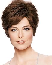 True Demure Wig Short Feathered Waves Petite Average by Eva Gabor Wigs GL 29/31 Rusty Auburn