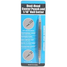 Compact Dual for Head Nail Setter Hammerljps 1/16? Spring Nail Set 5000 Striking Force- Door Pin Removal Tool Tool S