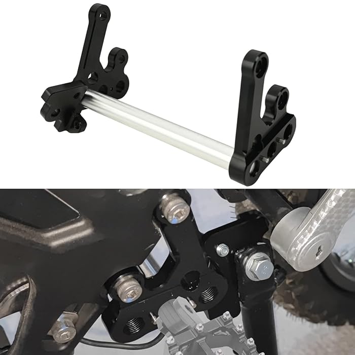 Buy BILLFARO Motorcycle Foot Peg Bracket,7075 Aluminum Foot Rest