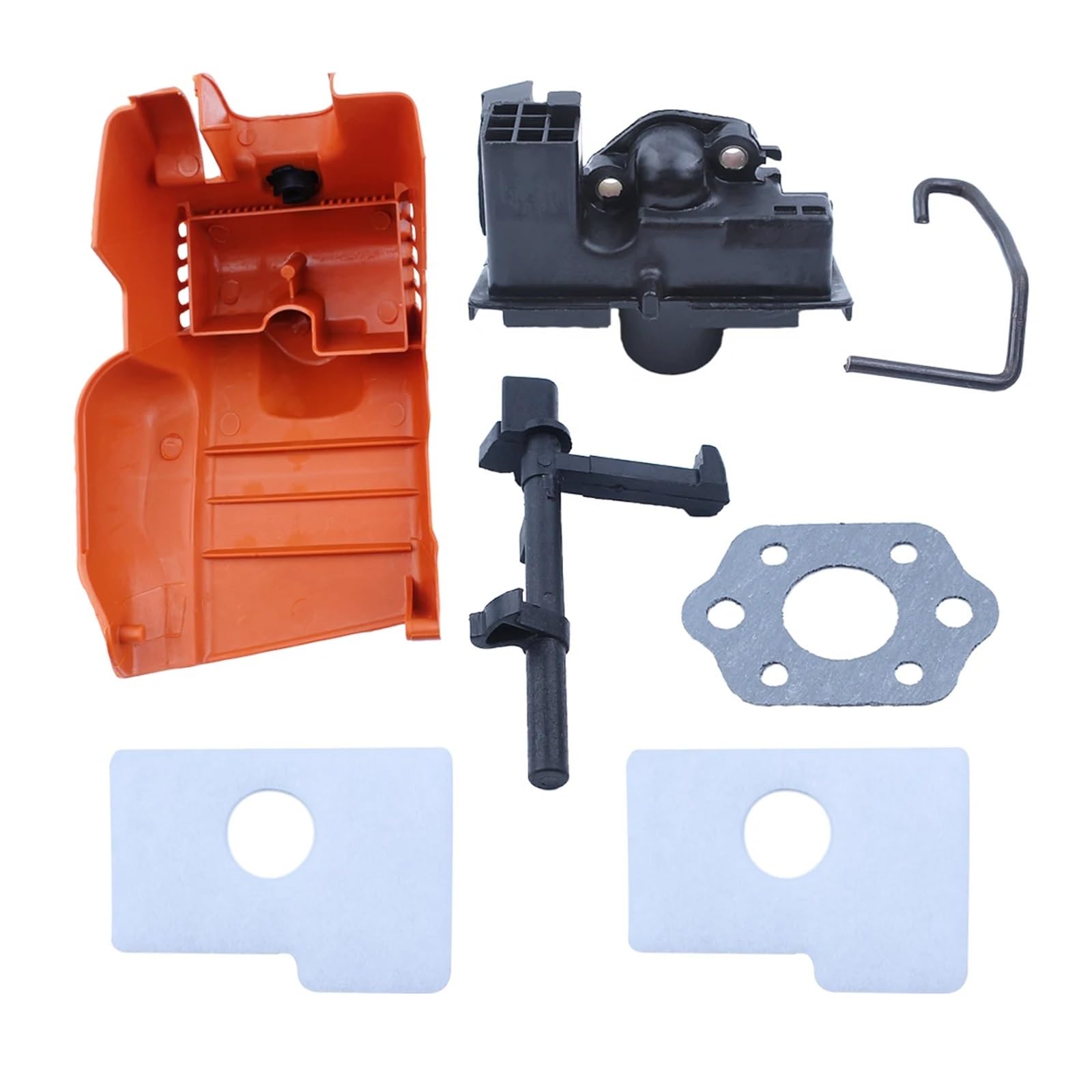 Kit de Filtro de Aire, Adaptador de carburador y Tapa del Cilindro del Motor Superior for Motosierra de Gasolina MS180, MS170, MS 180, 170, 018 y 017.