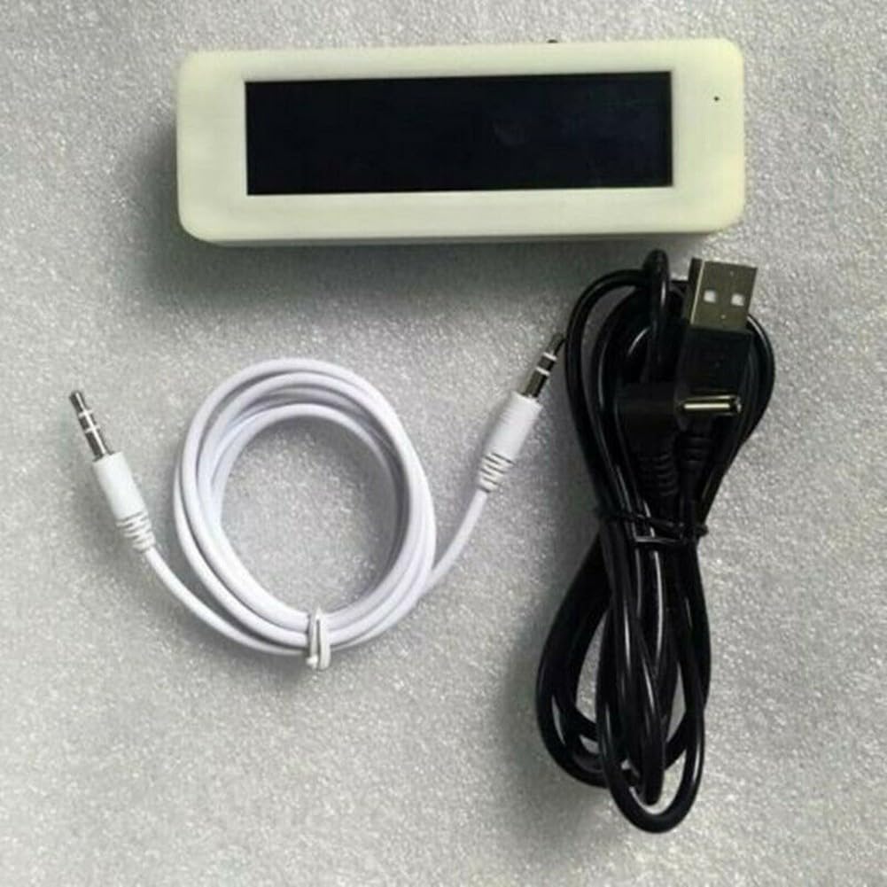 Égaliseur audio graphique, 7,9 cm pour OLED Music Spectrum Display Analyzer Indicateur de niveau audio 8 effets d'affichage VU mètre (vert)
