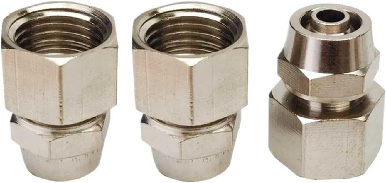 Quick Connector 500Pcs BSPT KL-PCF4-01,KL-PCF6-02,KL-PCF8-02,KL-PCF8-02 KL-PCF12-01 Twist Pneumatic fitting(500PCS KL-PCF10-03)