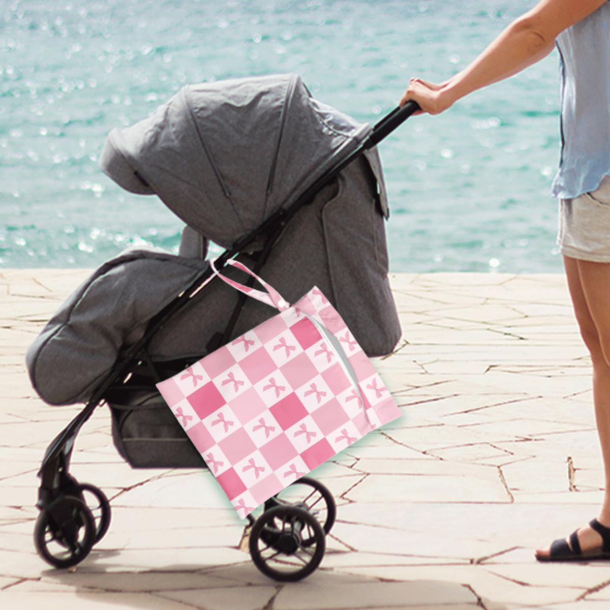 Bolsa húmeda para traje de baño, piscina, viajes, pañales de tela para bebé, ropa sucia, yoga, gimnasio, bolsas de playa, regalos de verano para mujeres y hombres, artículos esenciales de vacaciones