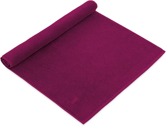 Möve Superwuschel Dywan prysznicowy 50 x 70 cm, wykonany w 100% z bawełny, jagodowy