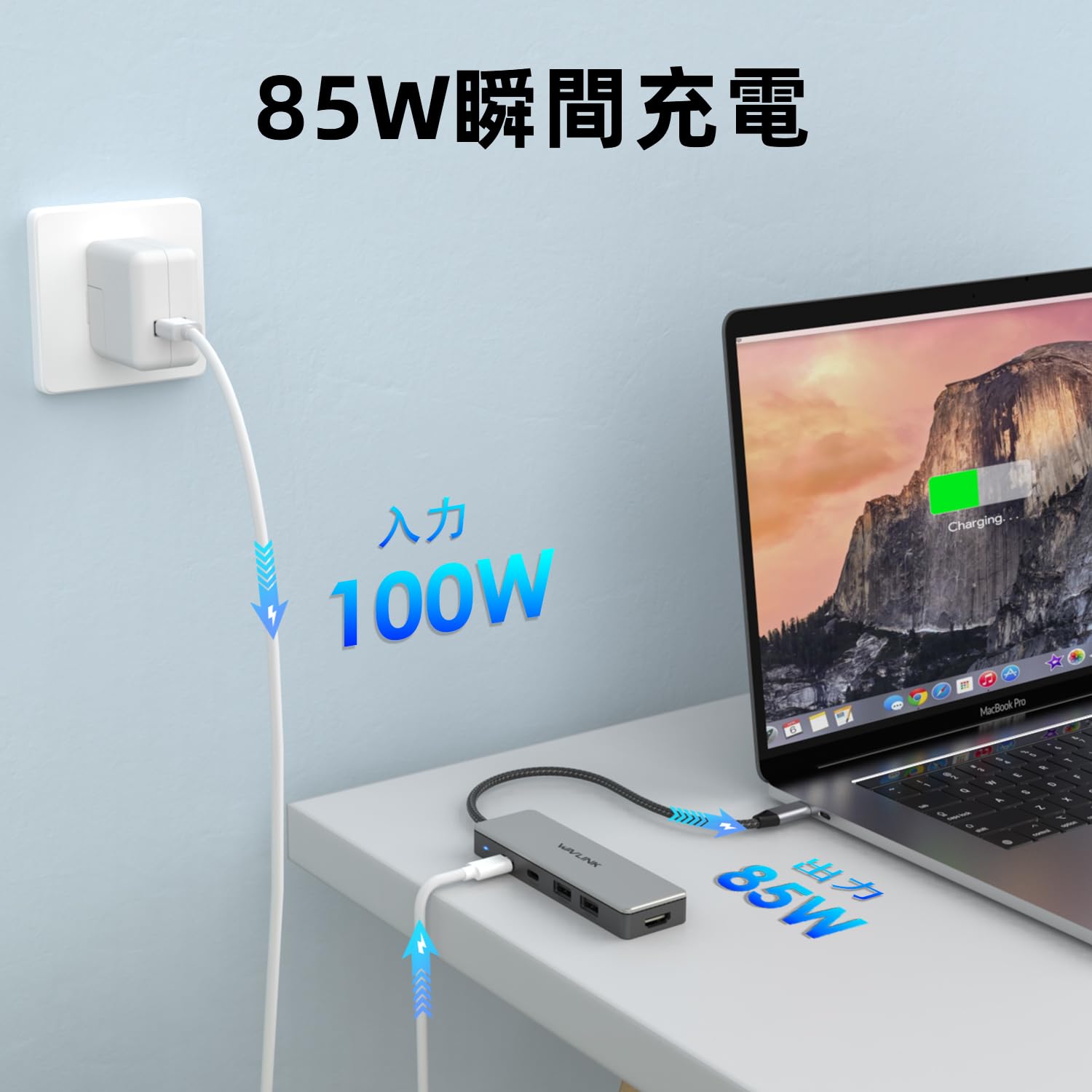 Amazon | WAVLINK USB-C 10Gbps ミニドッキングステーション5-In-1