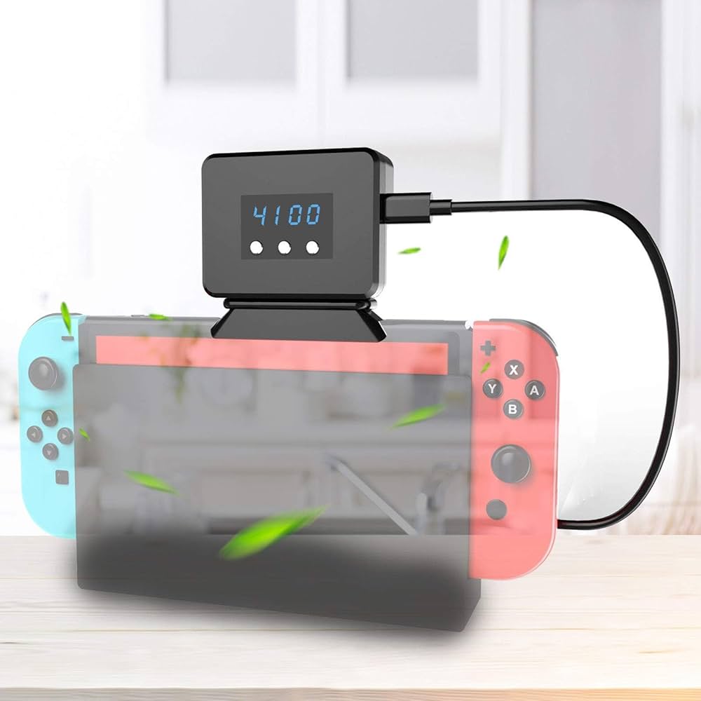 R &NNintendo Switch 新型 ドッキング冷却ファン付き Amazon | EEEKit 冷却ファン Nintendo スイッチドックセット
