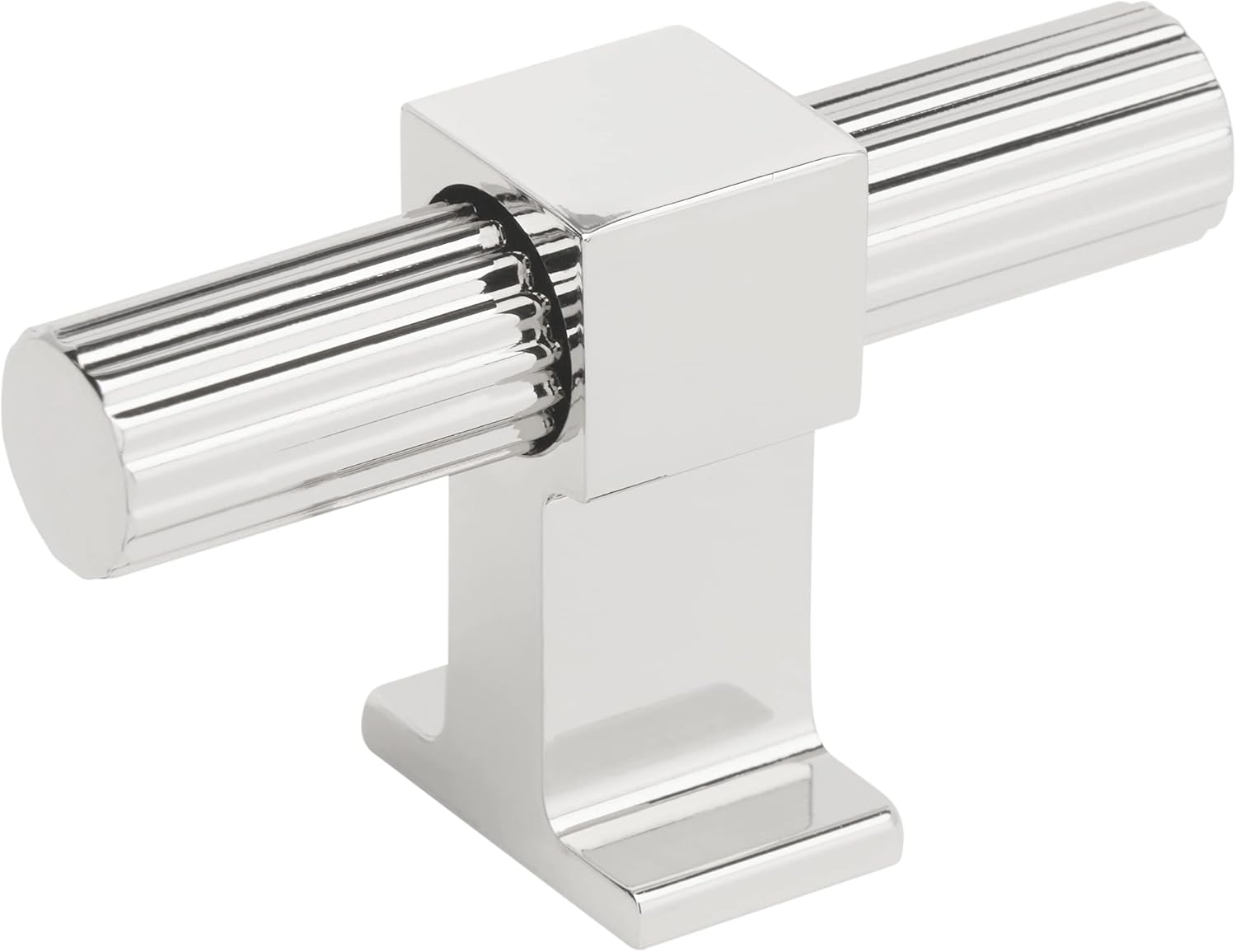 Amerock | Cabinet Knob | Polished Chrome | 2-3/8 inch (60 mm) Length | Carrigan | 1 Pack | Drawer Knob | Cabinet Hardware