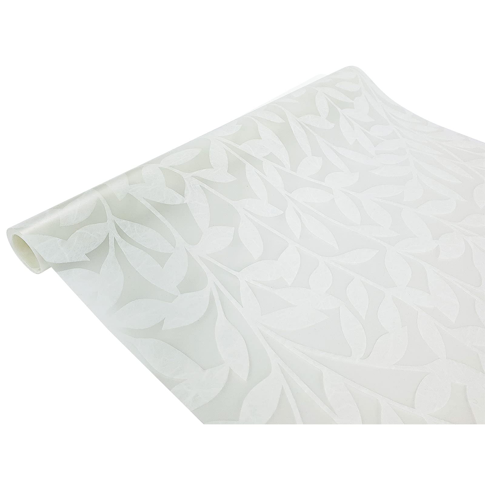 DecoMeister Pellicola Statica per Finestre 45x150 cm - Pellicola per Vetri Decorativa in PVC Perdita di Luce e Senza Colla - Facile da Applicare per Finestra e Cabina Doccia - Fogli Bianchi