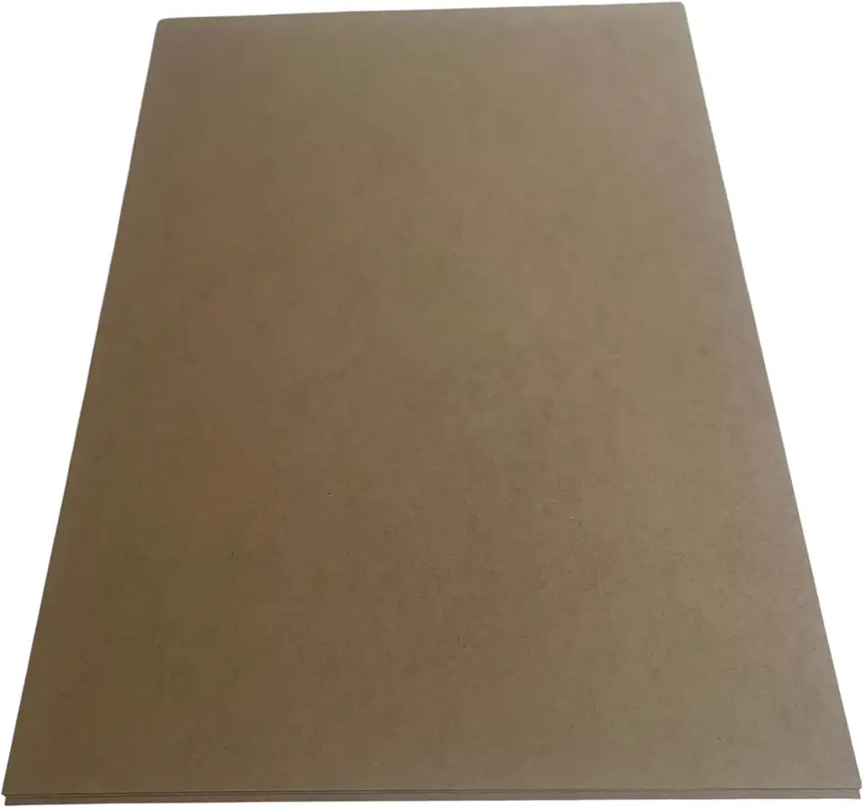 Placa Chapa MDF Cru 3mm 60x40 cm para Quadro e Artesanato - 1 Peça