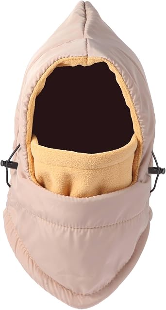 Balaclava Ski Mask Windproof Waterproof Adjustable Warm Fack Mask for Men Women, Convertible Balaclava Face Cover Hat Cap