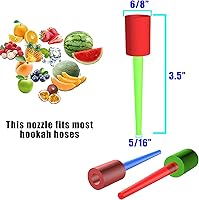 Vista 3 de Puntas de cachimba, puntas de cachimba (puntas de cachimba de caramelo), puntas alegres que brillan en la oscuridad, accesorios de chupete envueltos